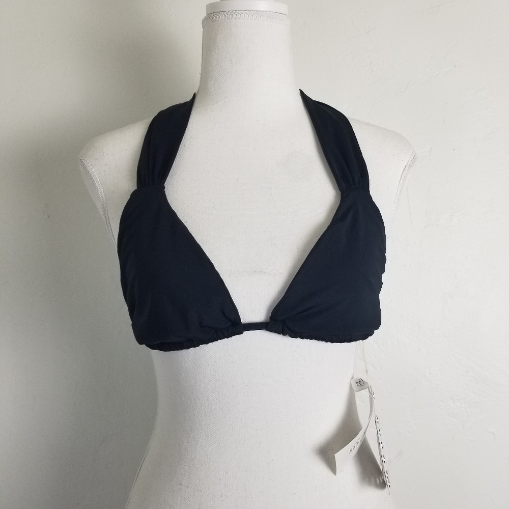 Beach Bunny Own The Night Halter Swimsuit Top M